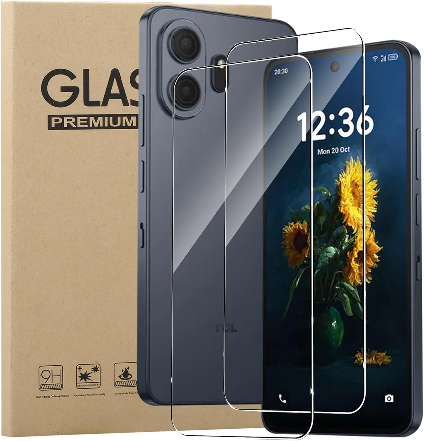 TCL NxtPaper 70 Pro Screen Protector Glass 2 Pack