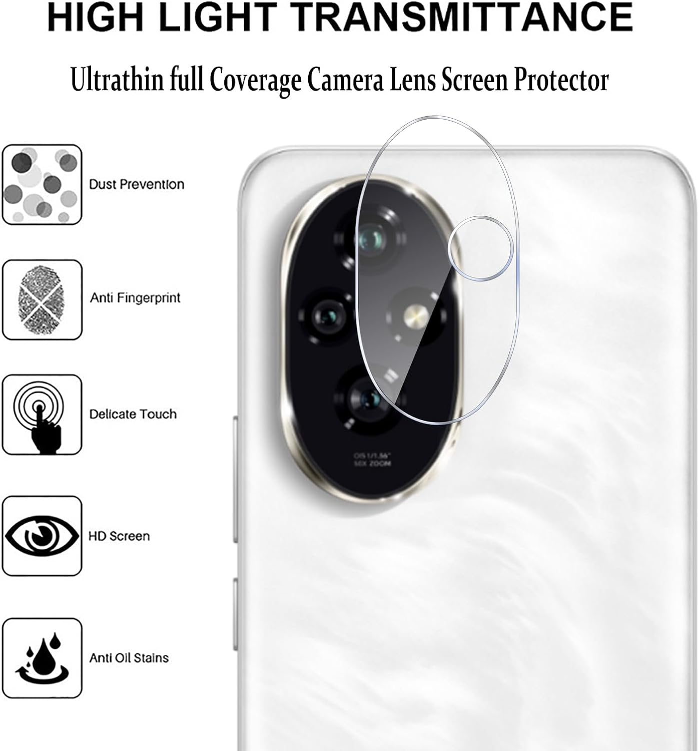 Honor 200 Camera Lens Glass Protector