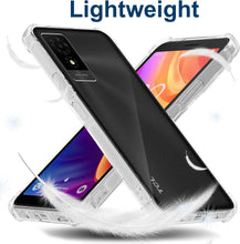 TCL 501 Case Clear Phone Cover & Screen Protector