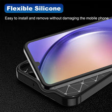 Samsung Galaxy A15 4G /5G Case Carbon Fibre Phone Cover