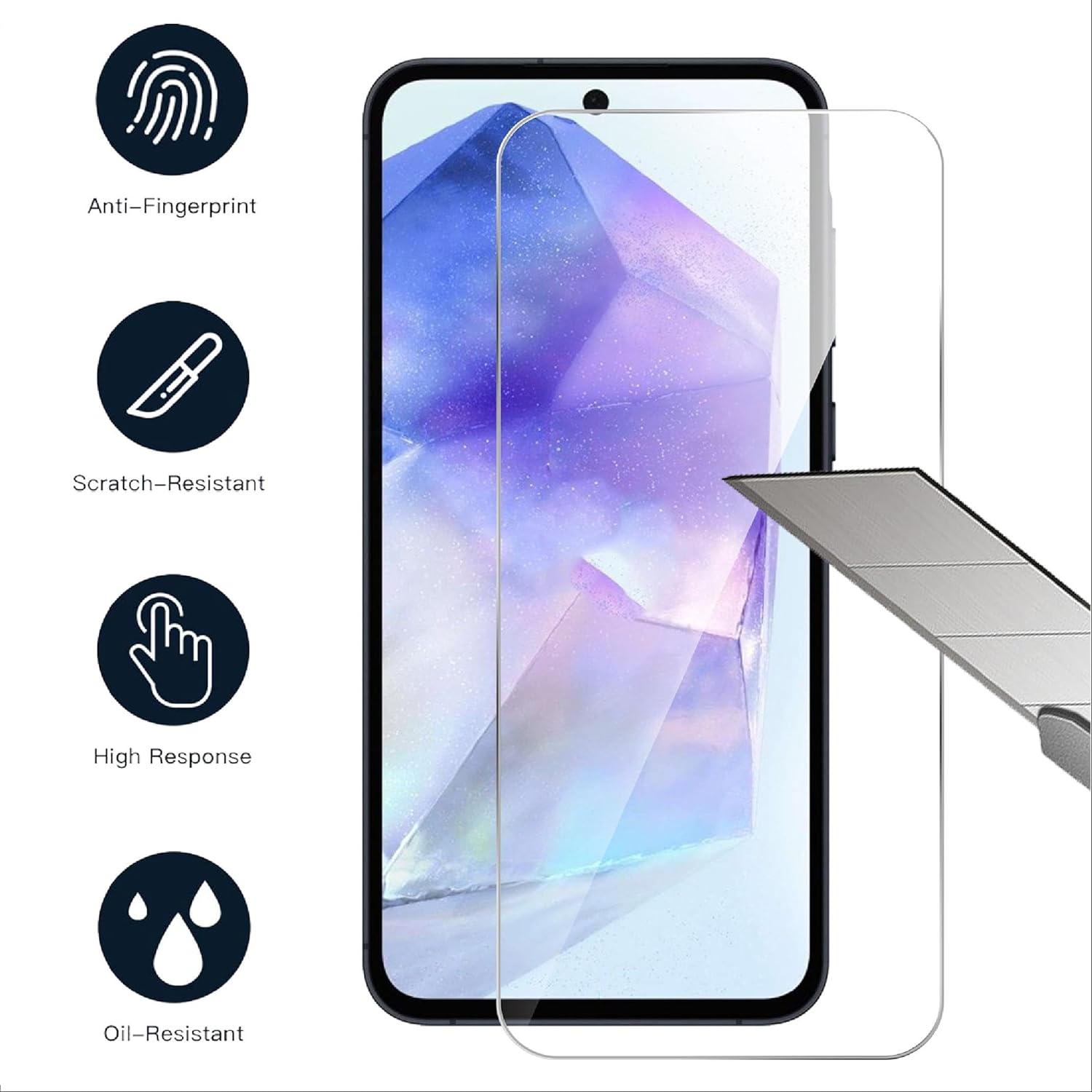 Samsung Galaxy A25 Screen Protector & Camera lens