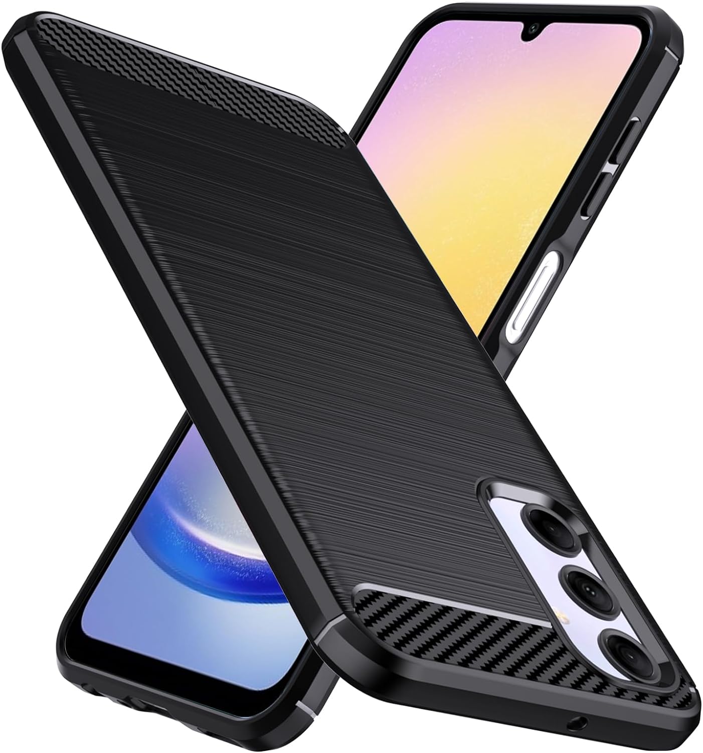 Samsung Galaxy A25 Case Carbon Fibre Phone Cover
