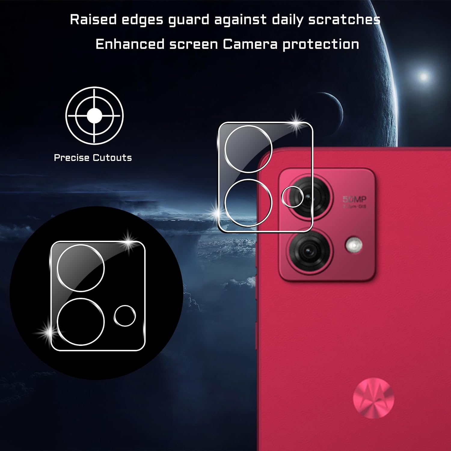 Motorola Moto G84 Camera Lens Glass Protector
