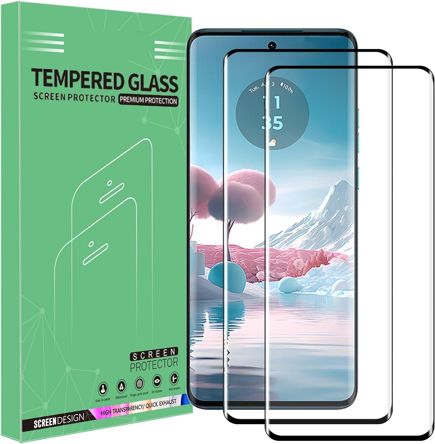 Motorola Edge 40/Neo/Pro Screen Protector Glass