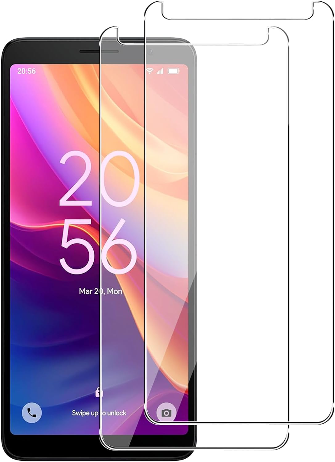 TCL 501 Screen Protector Glass