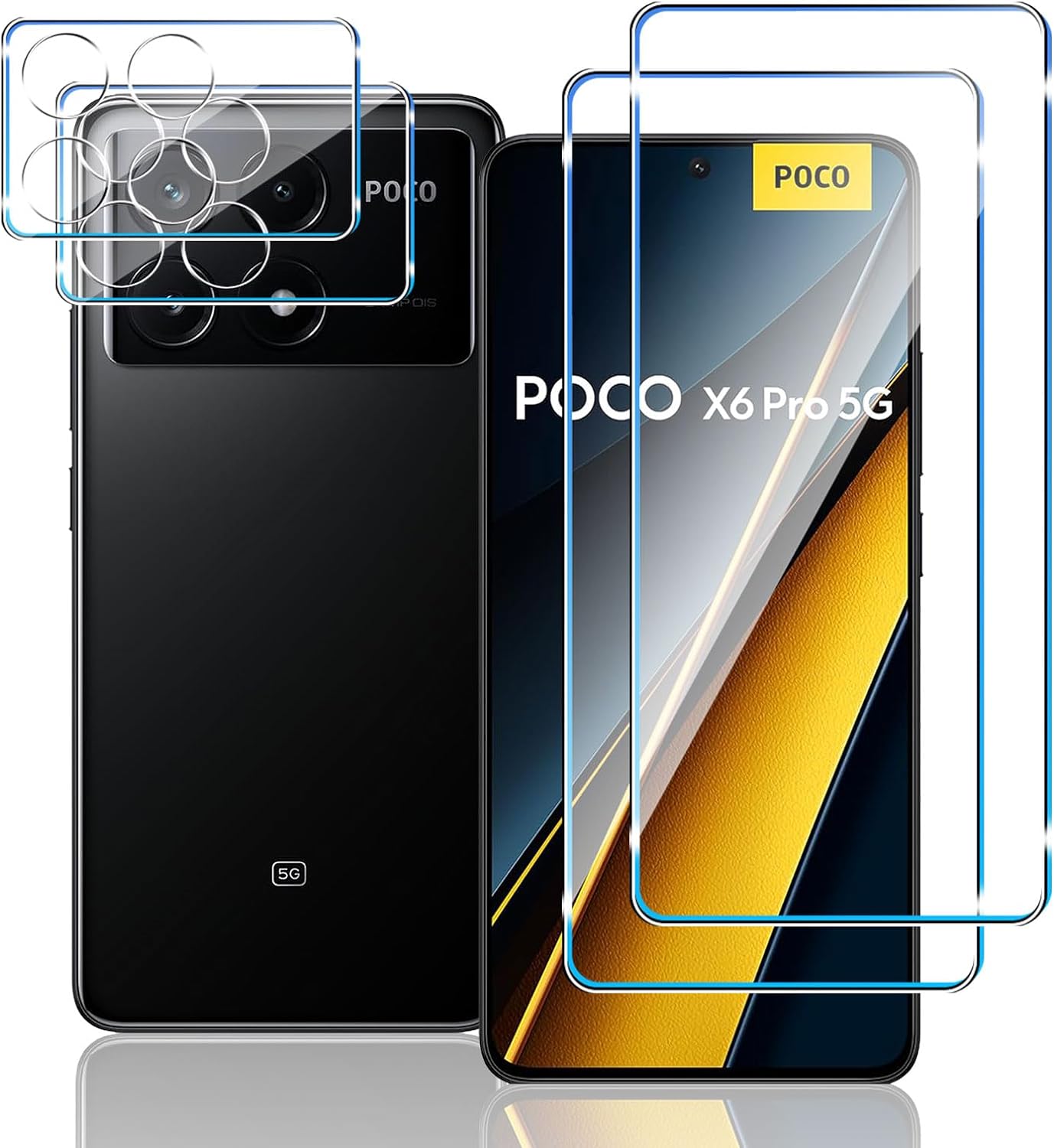 Xiaomi POCO X6 Pro 5G Screen Protector & Camera lens