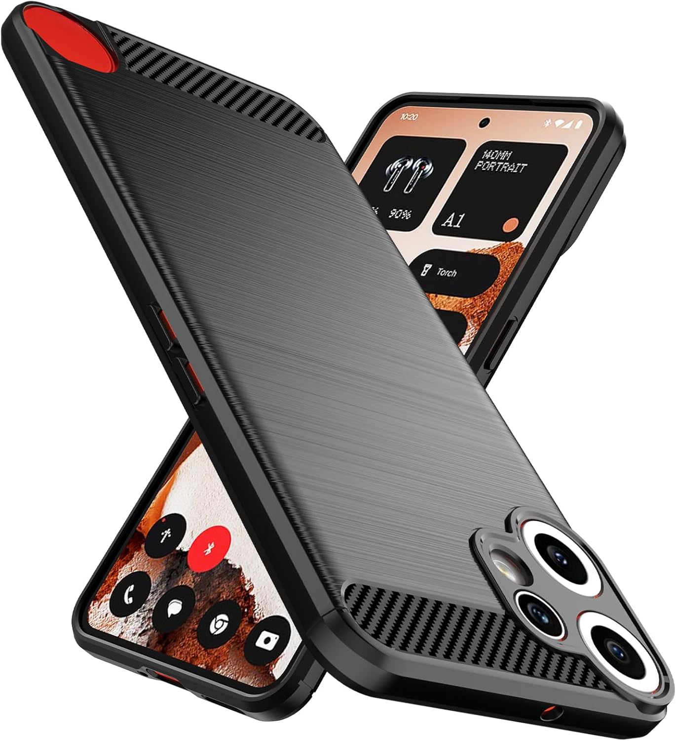 Nothing CMF Phone 2 Pro Case Carbon Fibre Phone Cover