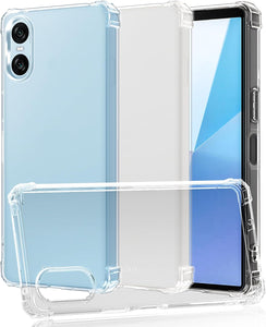 Sony Xperia 10 VI Case Clear Phone Cover & Screen Protector