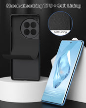 OnePlus 12R Case Matte Soft Black Gel Phone