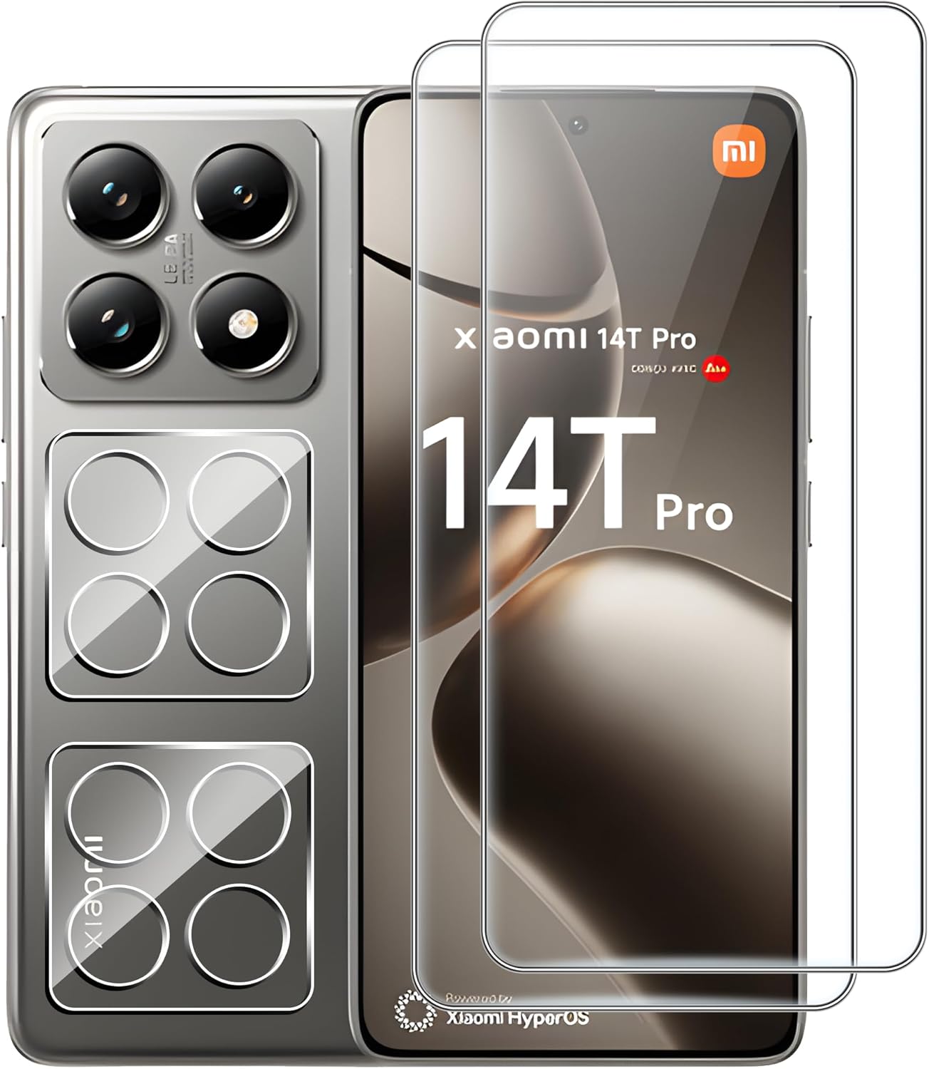 Xiaomi 14T / 14T Pro Screen Protector & Camera lens