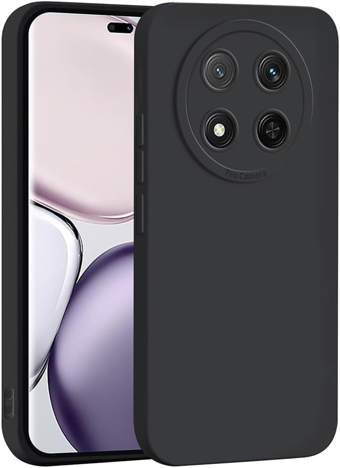 Honor Magic 7 Lite Case Matte Soft Black Gel Phone