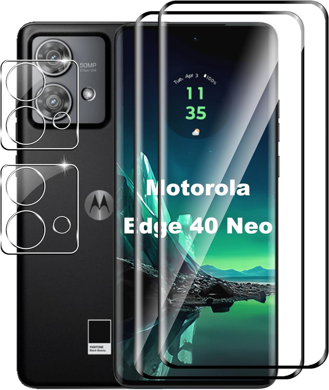 Motorola Edge 40 Neo Screen Protector & Camera lens