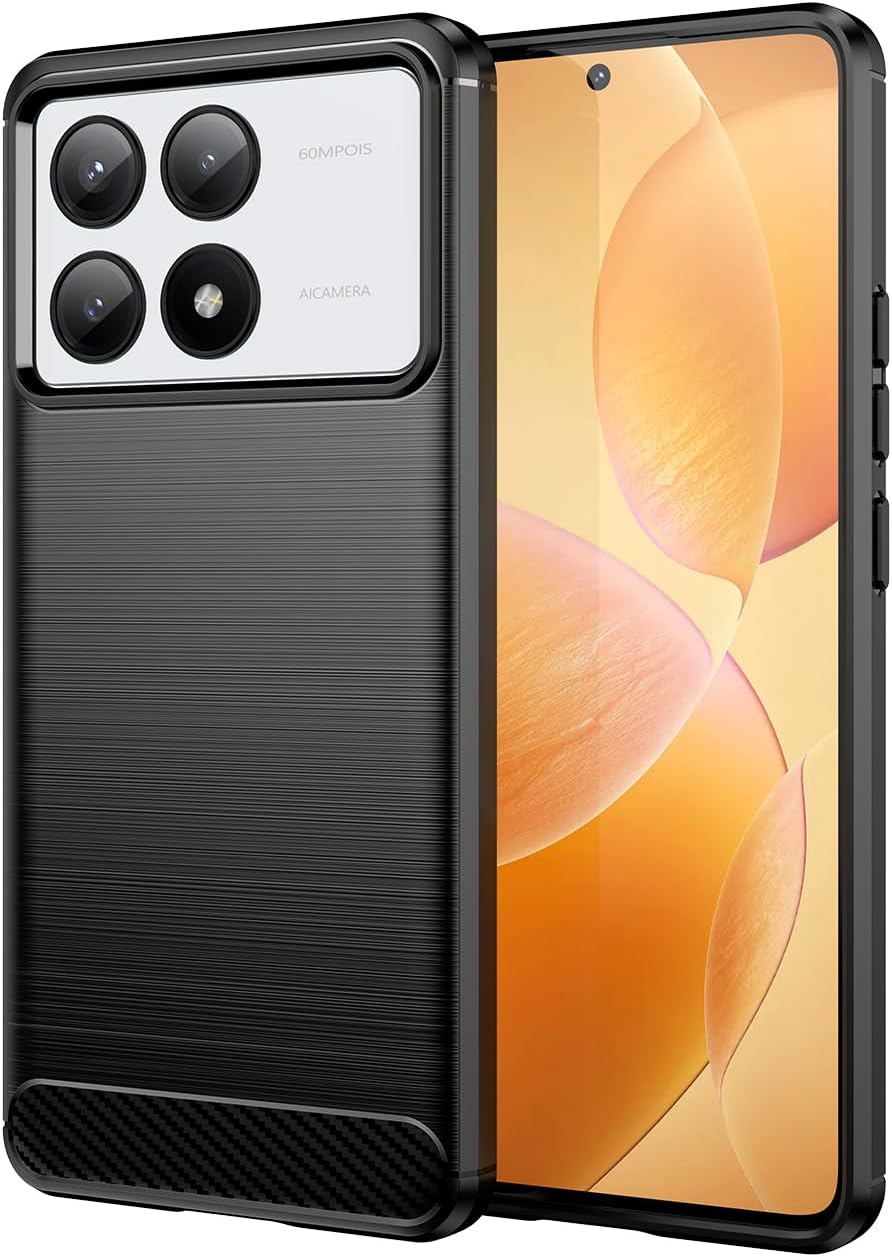 Xiaomi Poco X6 Pro Case Carbon Fibre Phone Cover