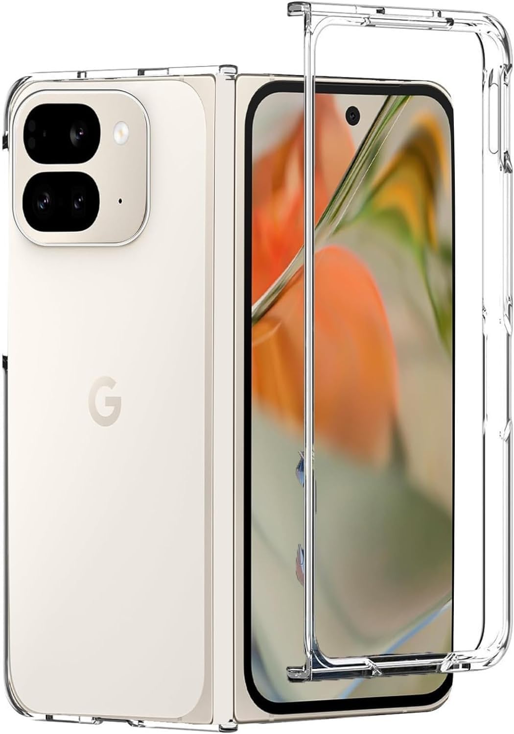 Google Pixel 10 Pro Fold Case Clear Phone Cover PC