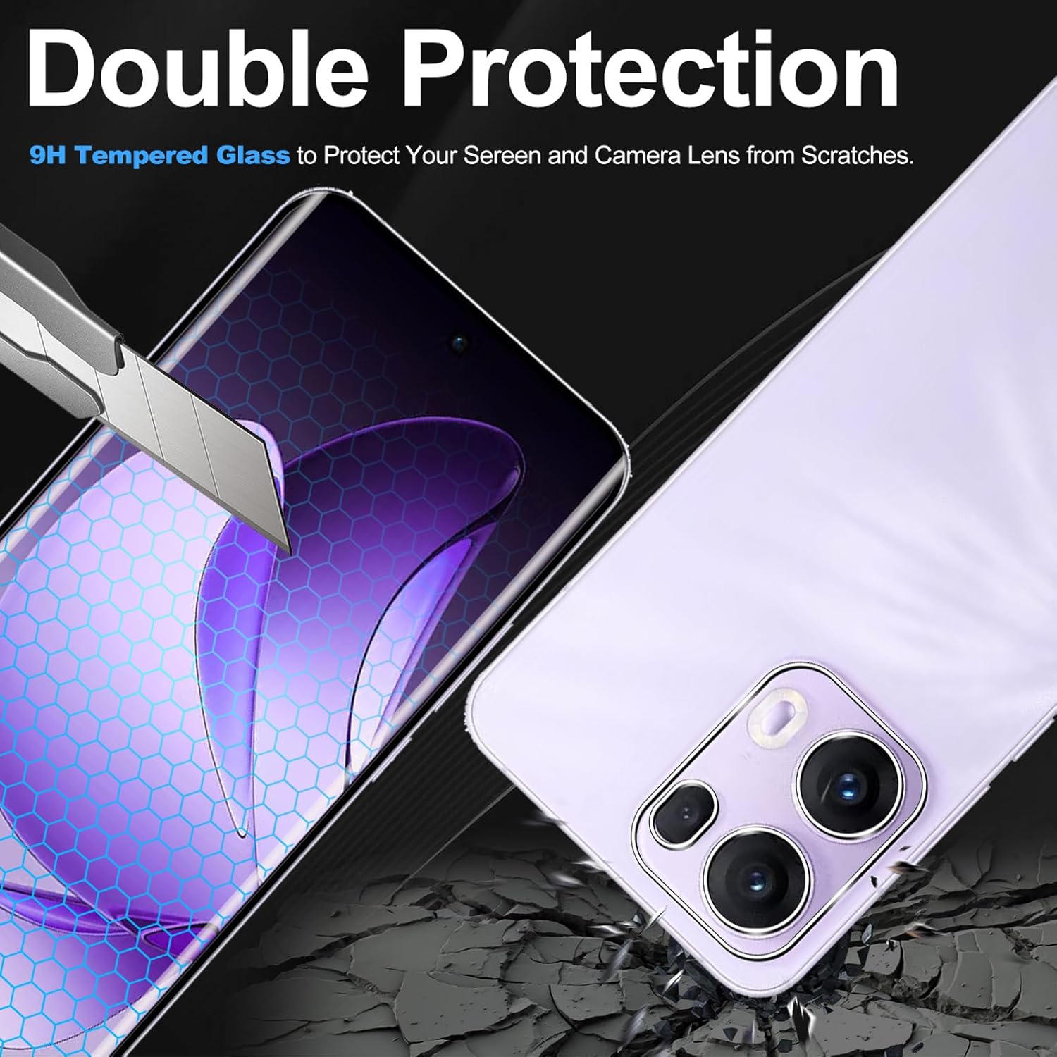 Oppo Reno 13 Pro 5G Screen Protector & Camera lens