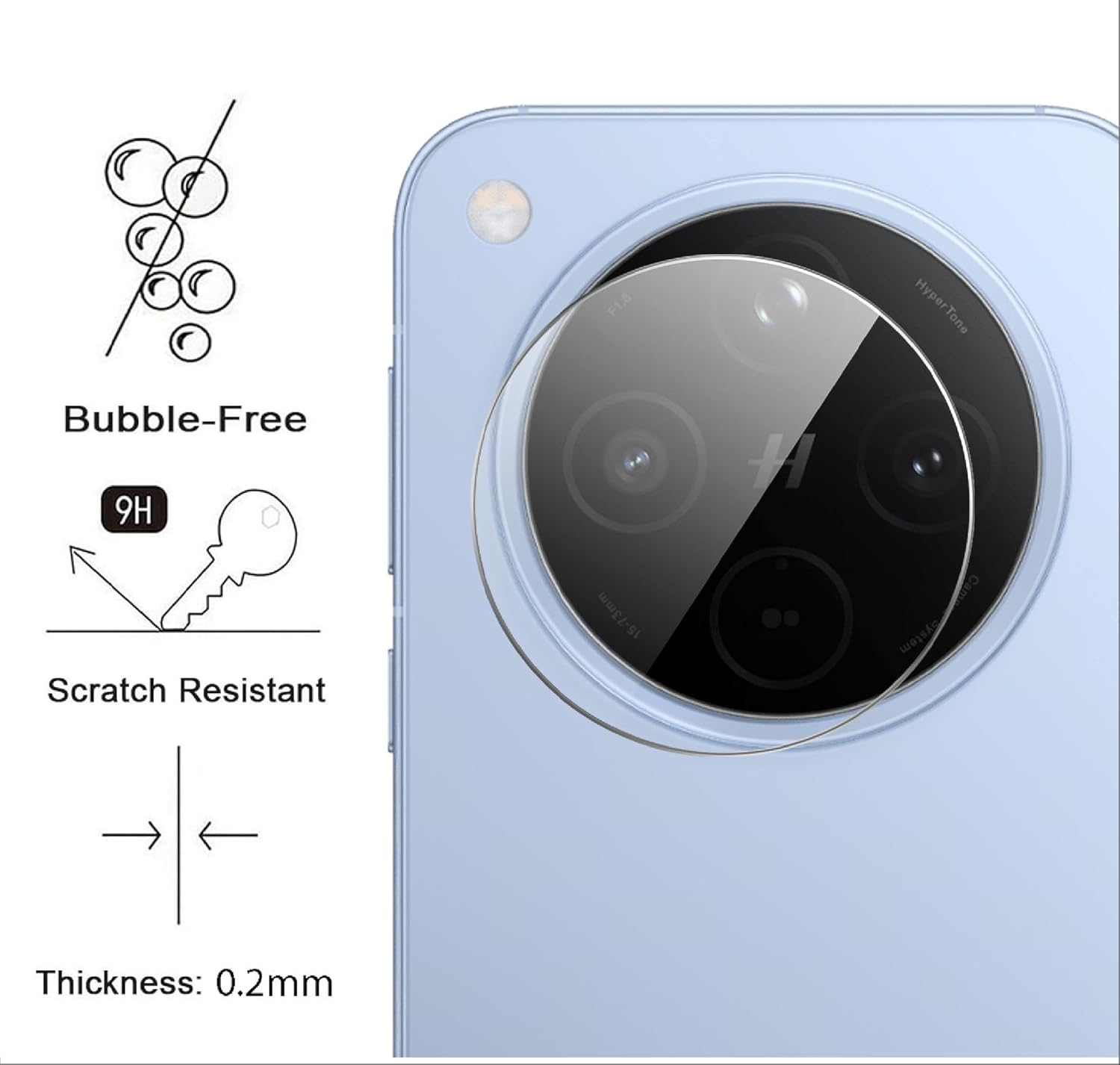 Oppo Find X8 / X8 Pro Camera Lens Glass Protector