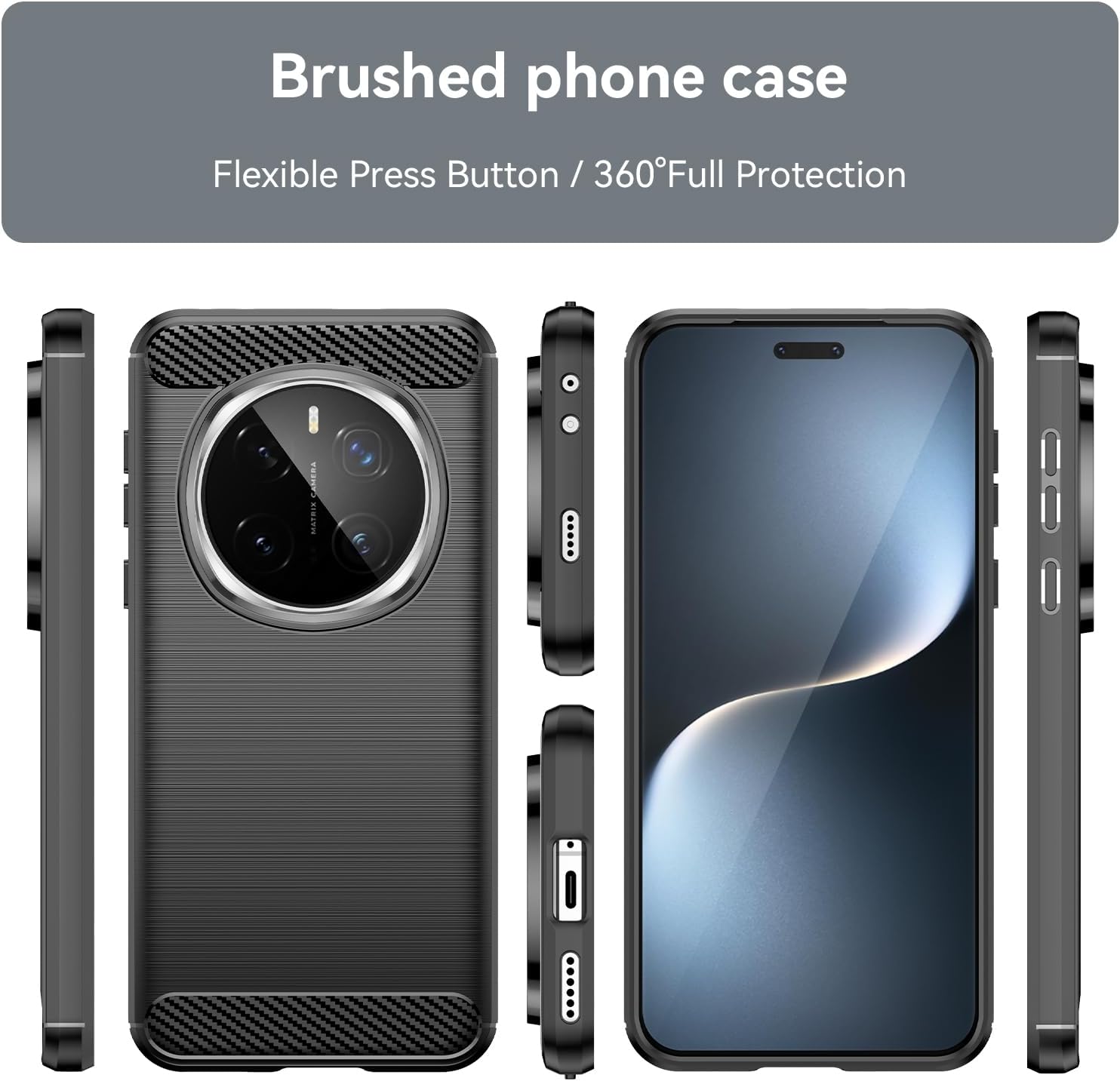 Honor Magic 7 Pro Case Carbon Fibre Phone Cover