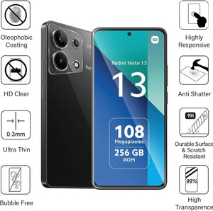 Xiaomi Redmi Note 13 4G creen Protector & Camera lens