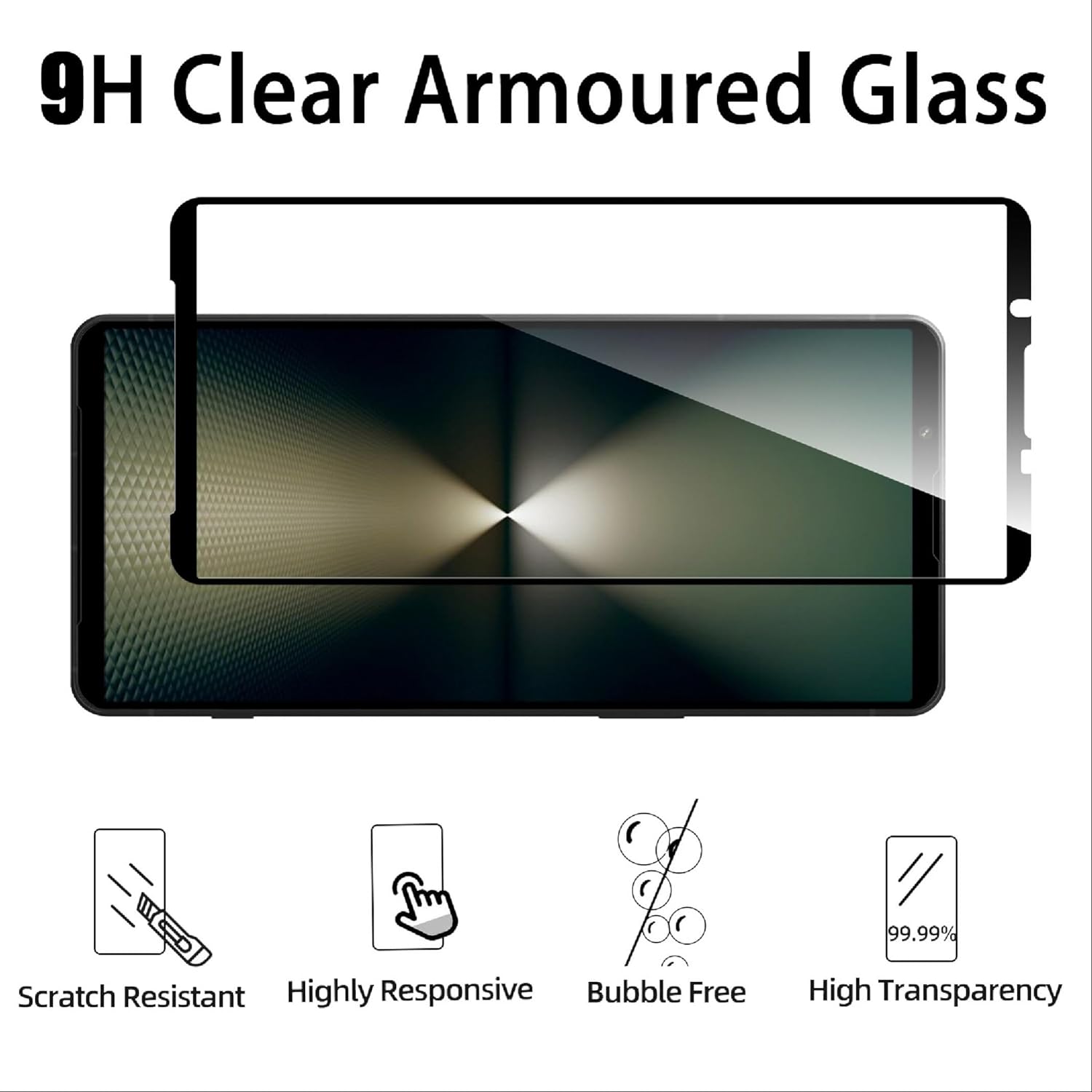 Sony Xperia 1 VI Screen Protector Glass Full Cover