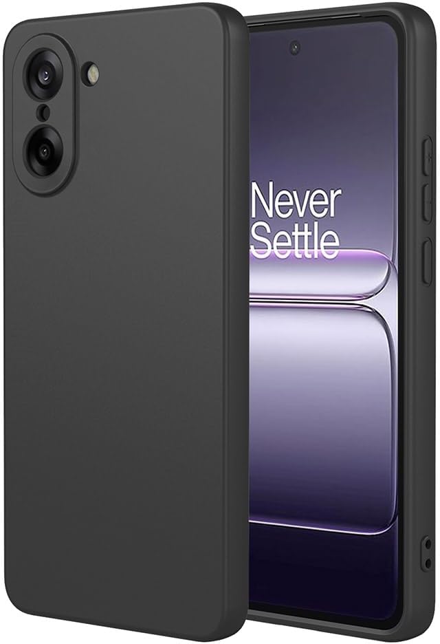 OnePlus Nord CE5 Case Matte Soft Black Gel Phone Cover