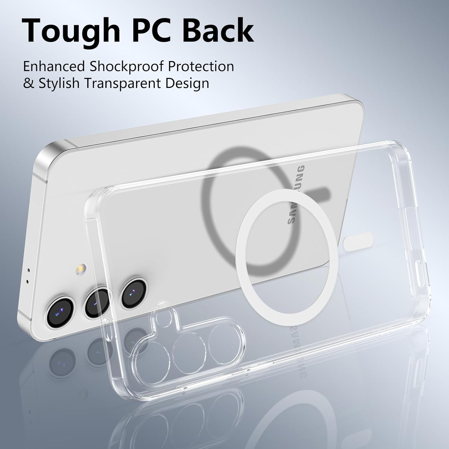 Samsung Galaxy S25 / S25 / Plus / S25 Ultra Clear Case Magsafe Phone Cover Magnetic
