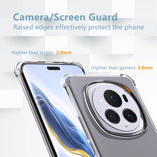 Honor Magic 6 Pro Case Clear Silicone Shockproof Gel Phone Cover