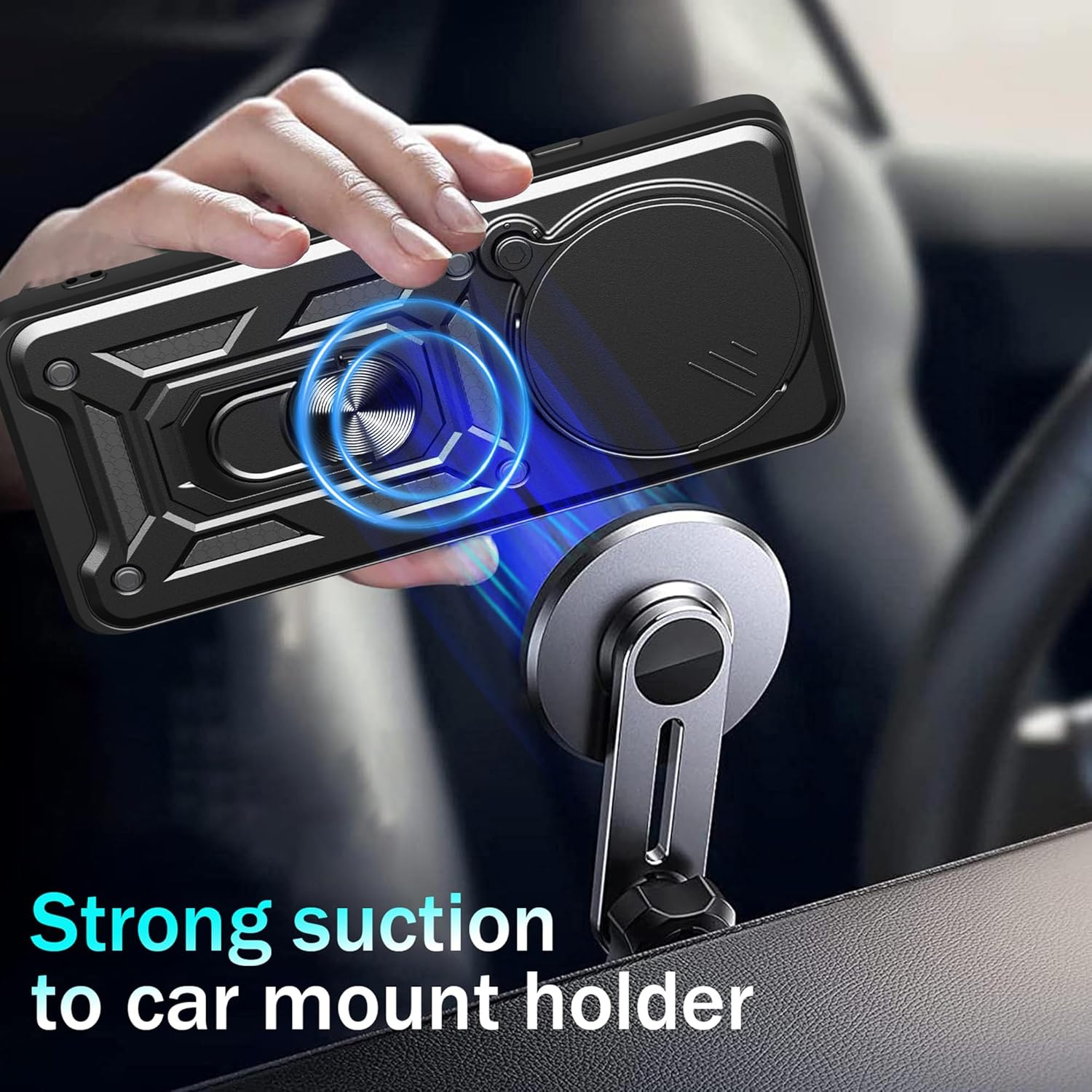 Oppo Find X8 Pro Case Shockproof Ring Stand Phone Camera Lens Cover