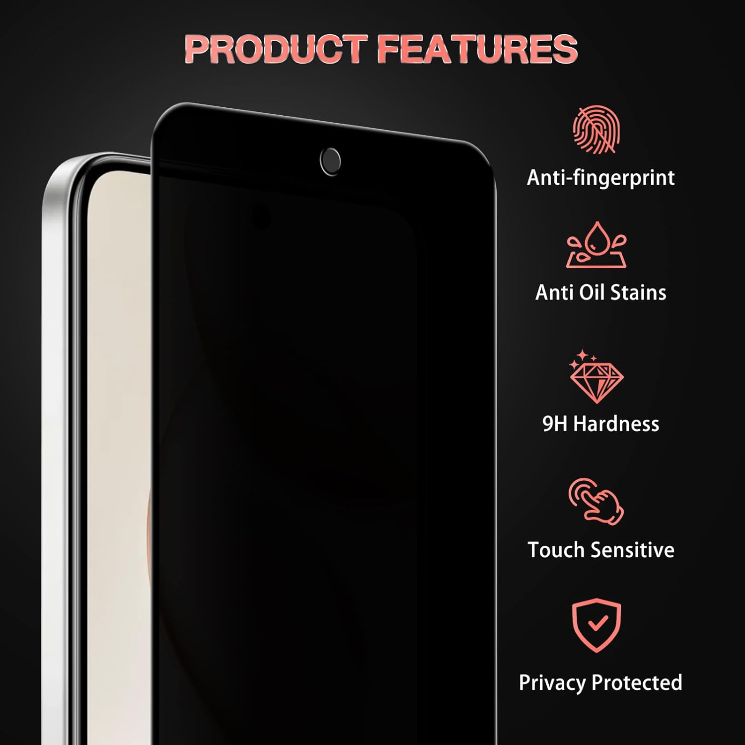 Honor 400 Smart Screen Protector Privacy Anti-Spy
