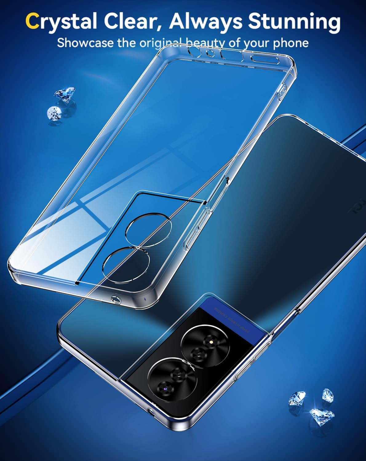 TCL 50 SE Case Clear Silicone Gel Phone