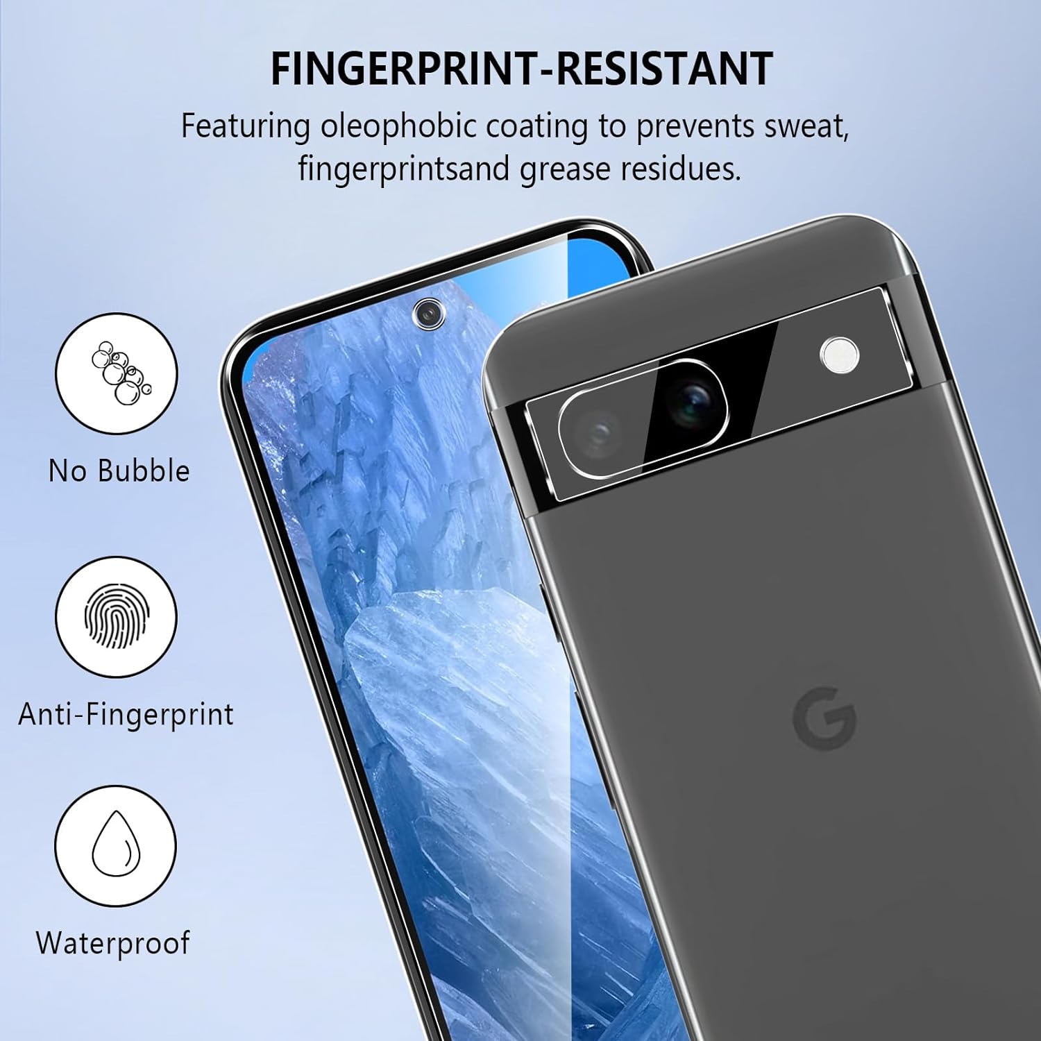 Google Pixel 8a Screen Protector & Camera lens