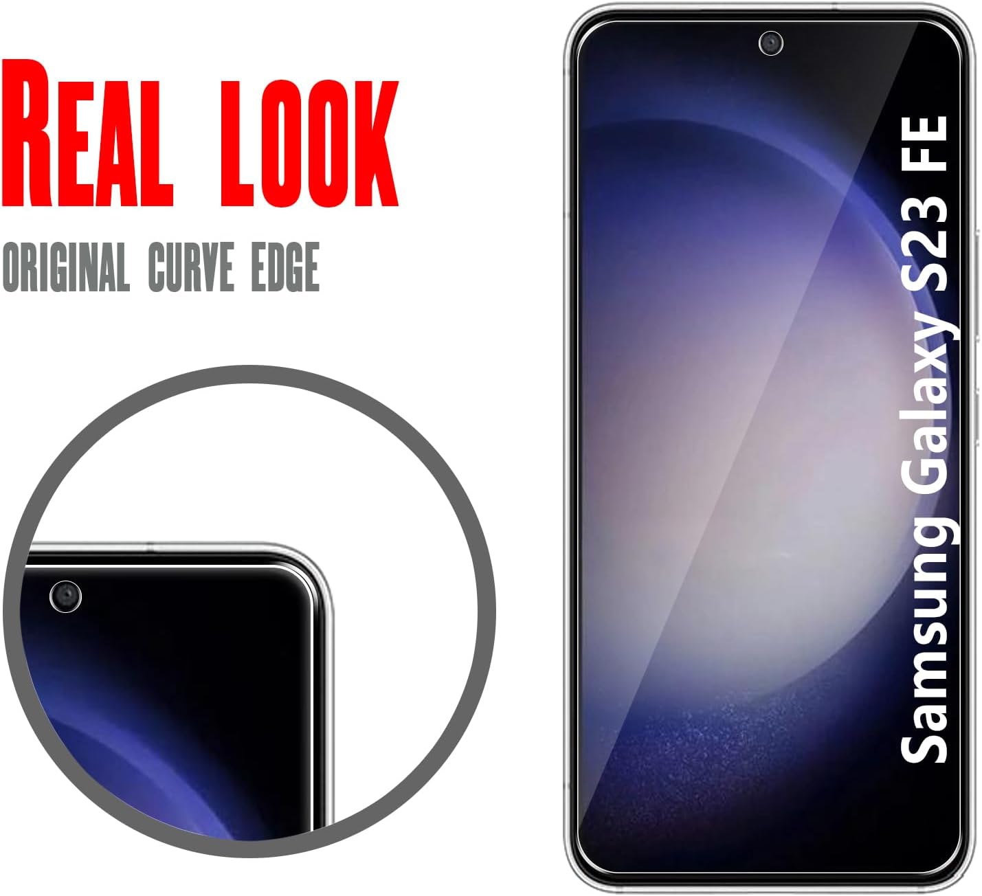 Samsung Galaxy S23 FE  Screen Protector Glass