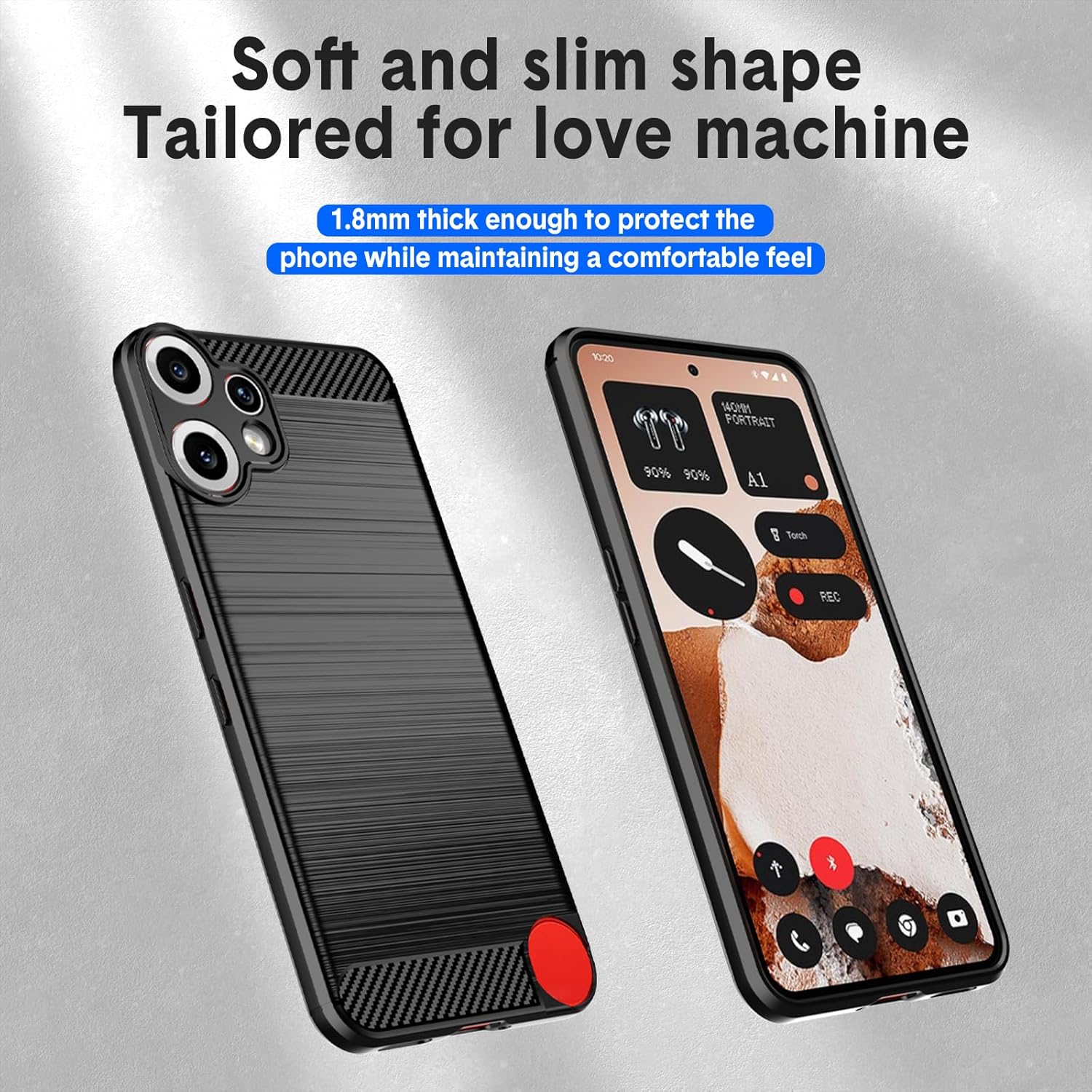 Nothing CMF Phone 2 Pro Case Carbon Fibre Phone Cover