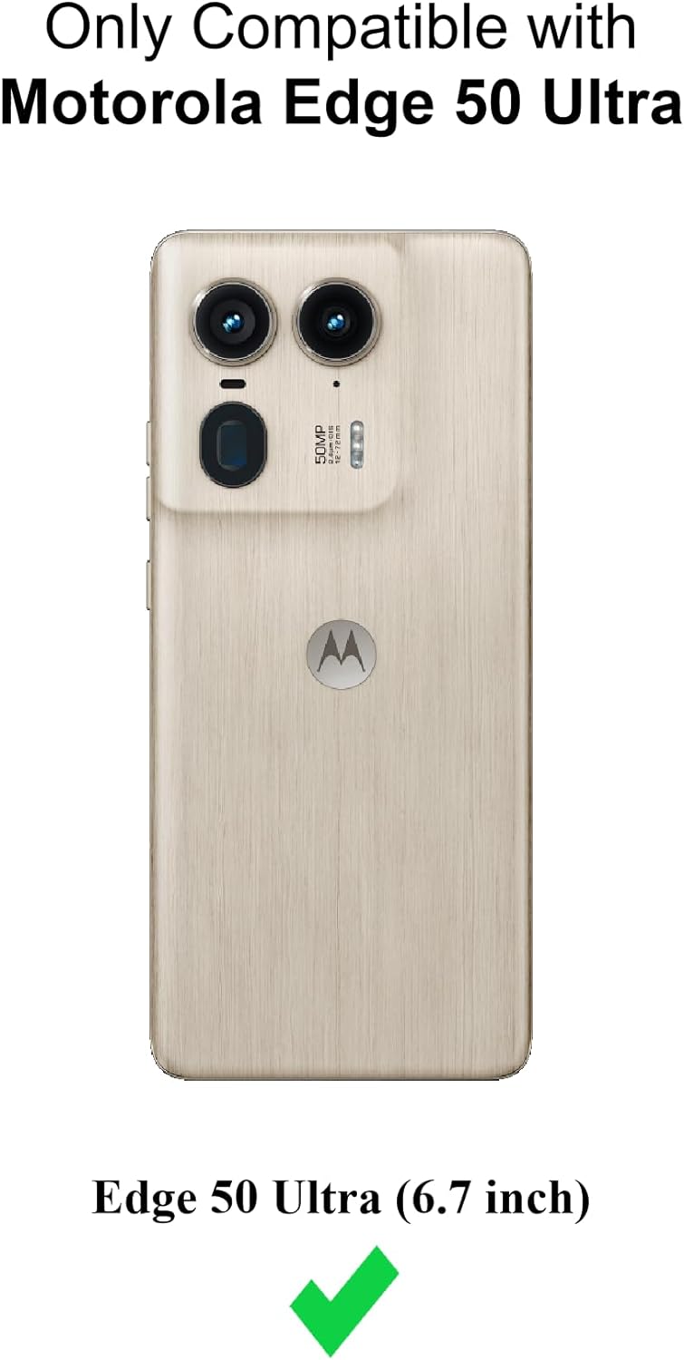 Motorola Edge 50 Ultra Case Clear Silicone Shockproof Gel Phone Cover