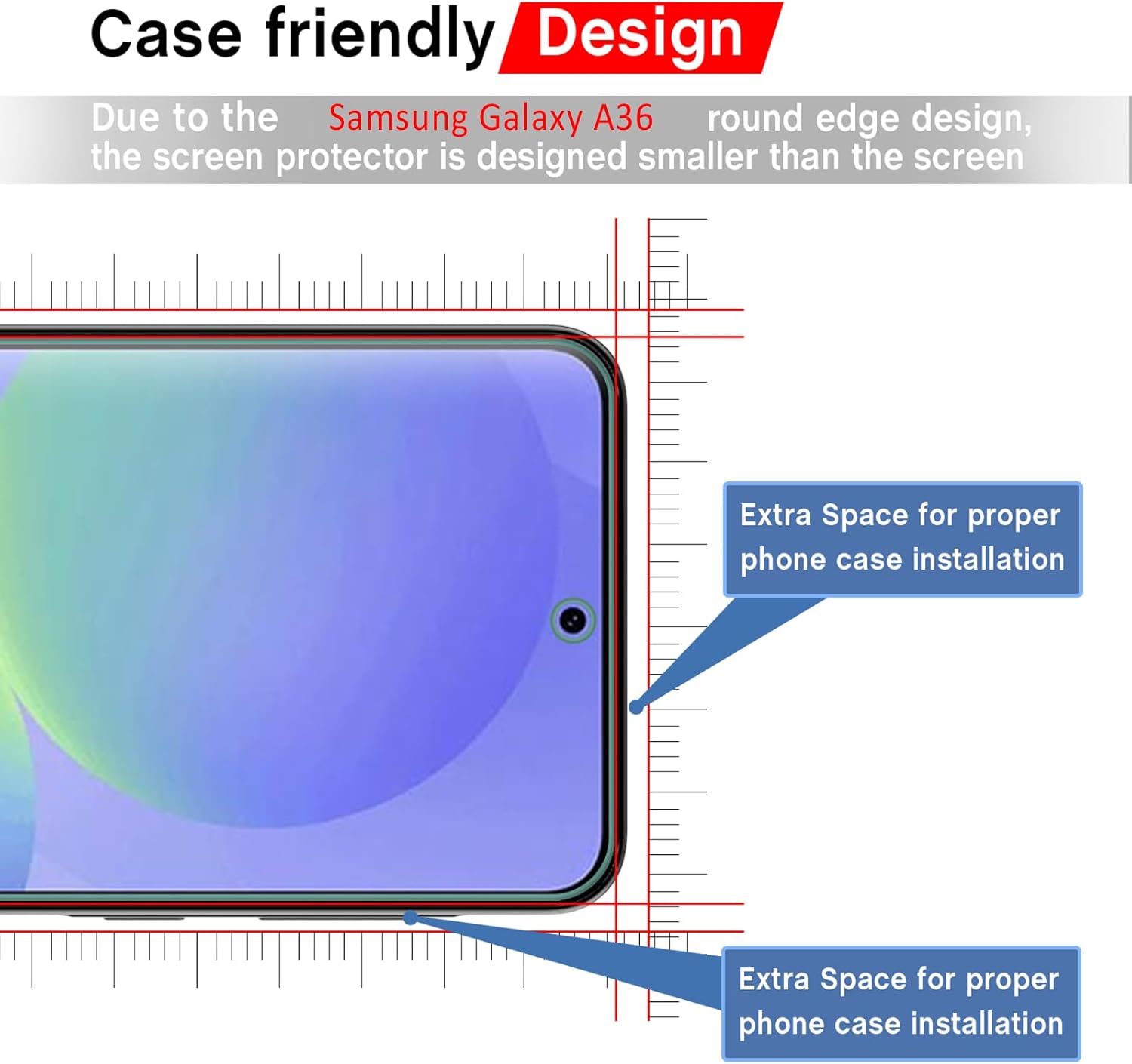 Samsung Galaxy A36 5G Screen Protector Glass