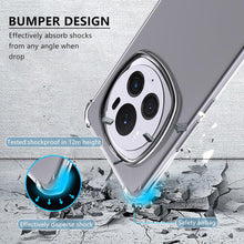 Honor Magic 6 Pro Case Clear Silicone Shockproof Gel Phone Cover