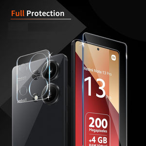 Xiaomi Redmi Note 13 Pro 4G Screen Protector & Camera lens
