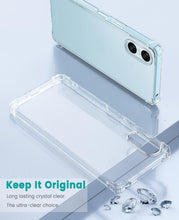 Sony Xperia 10 VI Case Clear Phone Cover & Screen Protector