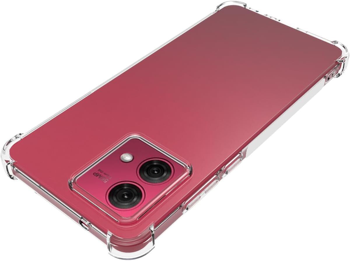 Motorola Moto G84 5G Case Clear Silicone Shockproof Gel Phone