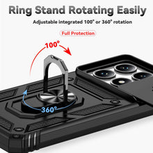 Xiaomi 14T / 14T Pro Case Shockproof Ring Stand Phone Camera Lens Cover