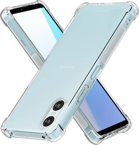 Sony Xperia 10 VI Case Clear Phone Cover & Screen Protector