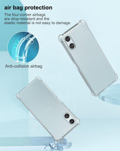 Sony Xperia 10 VI Case Clear Phone Cover & Screen Protector