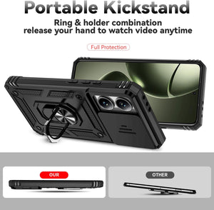 Xiaomi 14T / 14T Pro Case Shockproof Ring Stand Phone Camera Lens Cover