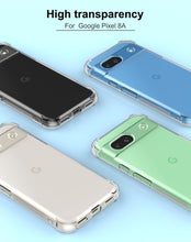Google Pixel 8a Case Clear Silicone Shockproof Gel Phone Cover