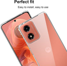 Motorola Moto E14 Case Clear Silicone Gel Phone