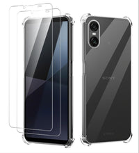 Sony Xperia 10 VI Case Clear Phone Cover & Screen Protector