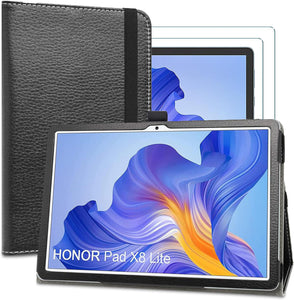 Honor Pad X8 / X8 Lite Case Folio Tablet Cover & Screen Protector