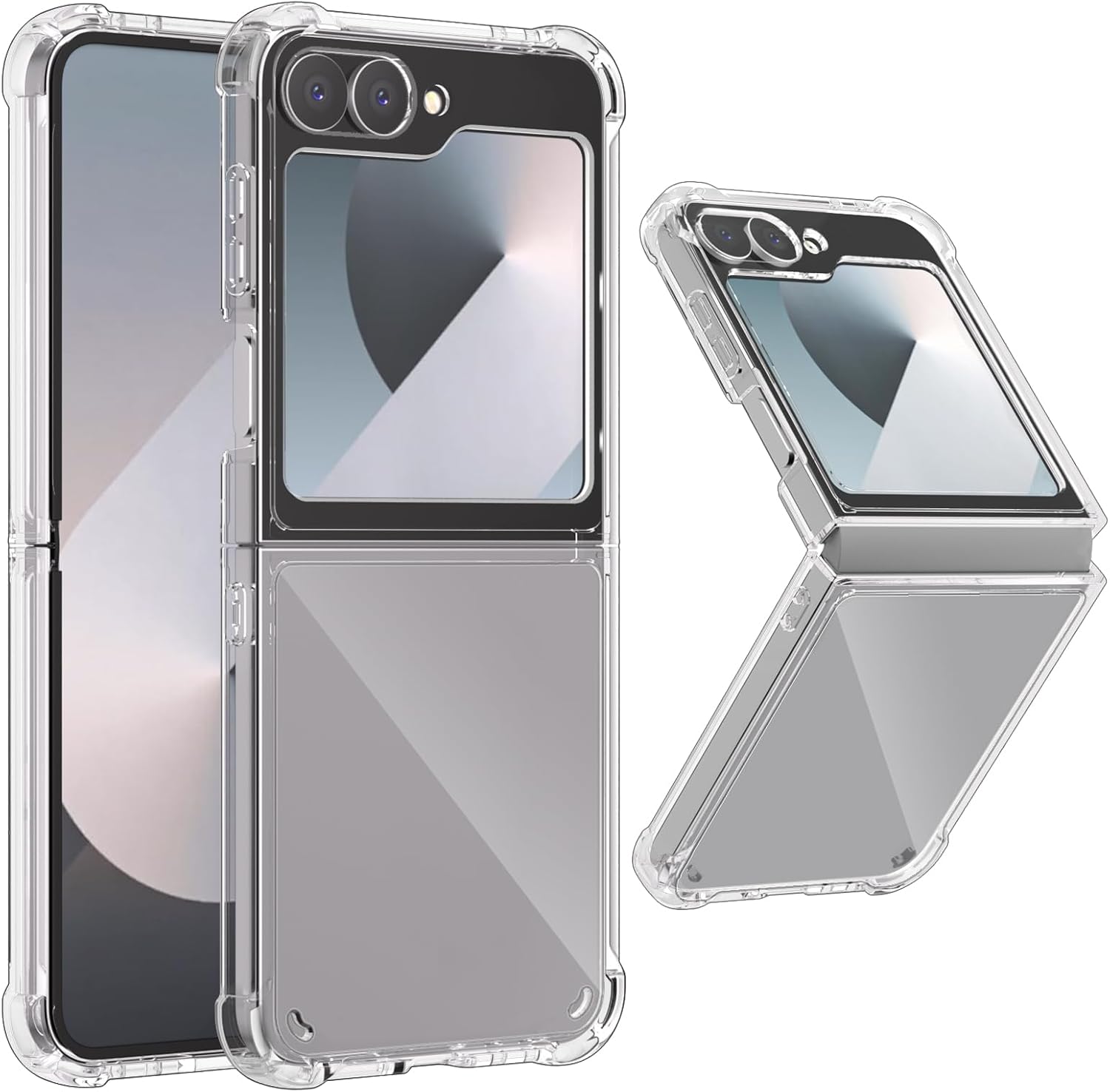 Samsung Galaxy Z Flip 7 FE Case Clear Phone Cover