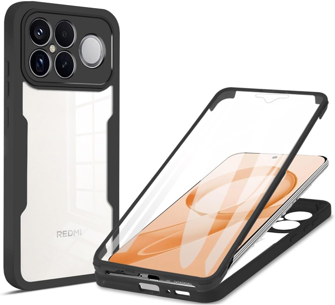 Xiaomi Poco F8 Pro / F8 Ultra Case 360 Full Body Screen Protector Cover