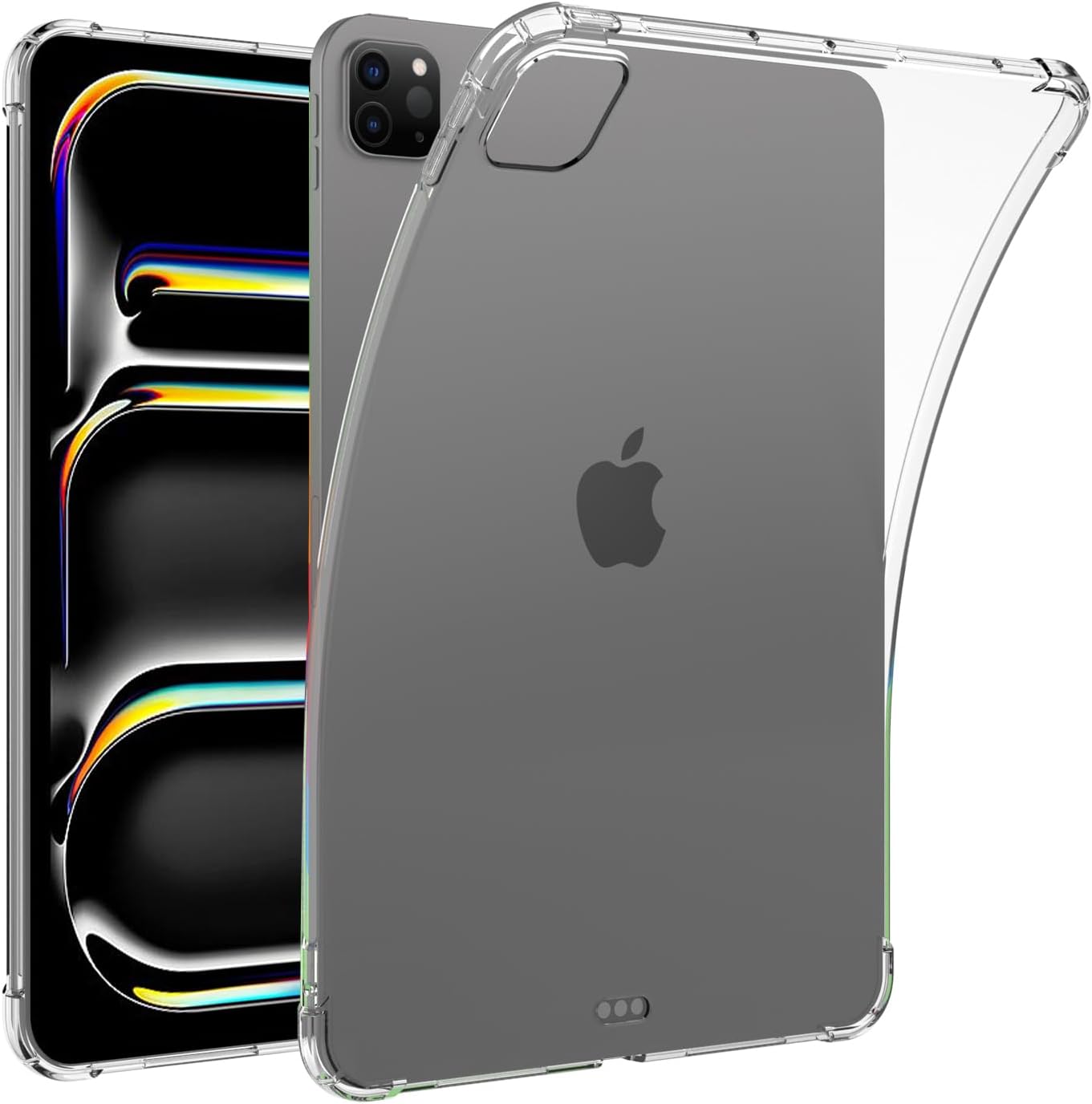 Apple iPad Air Pro 11 13 2024 Case Clear Shockproof Cover