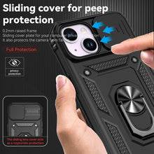 Apple iPhone 15 Case Shockproof Ring Stand Phone Camera Lens Cover
